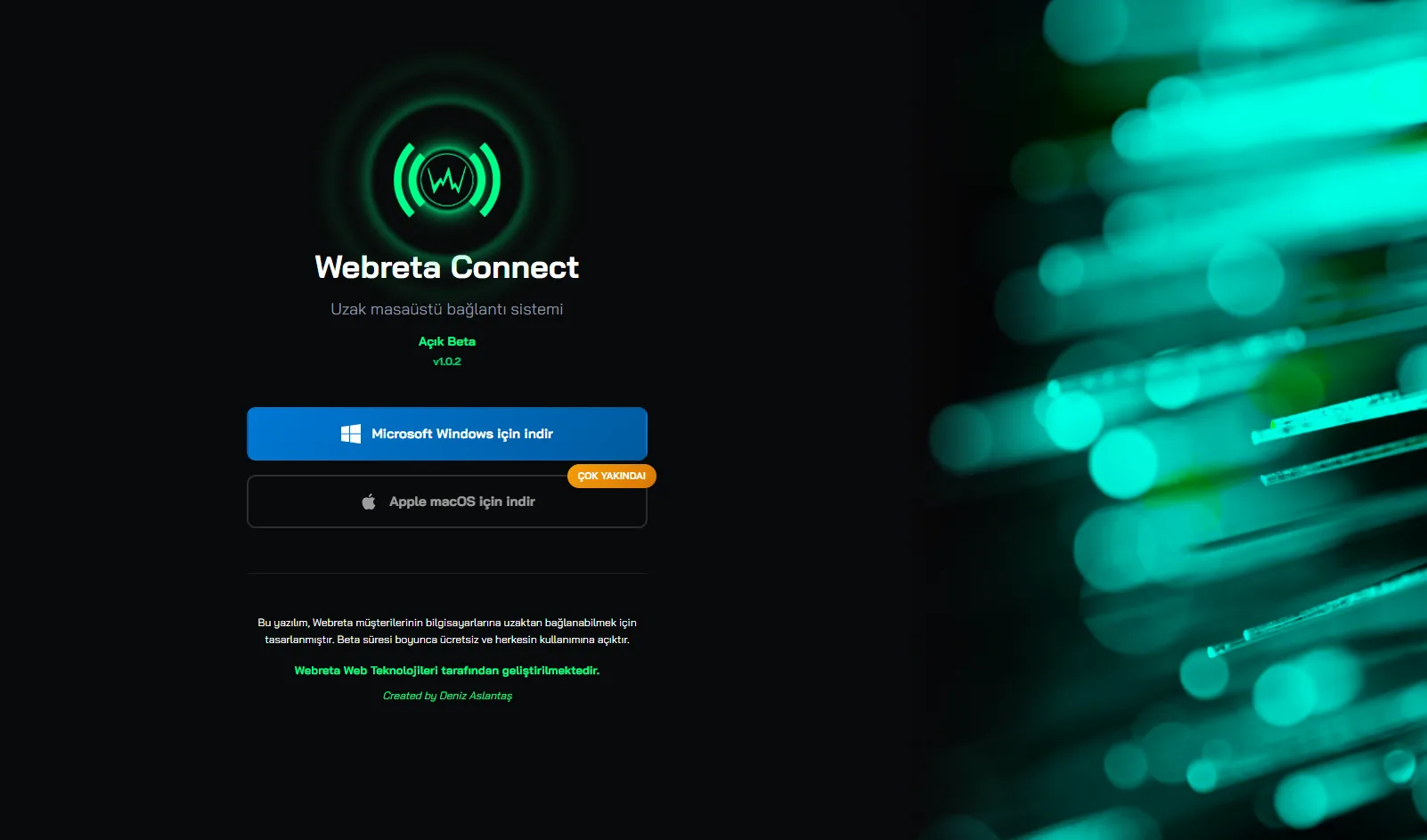 Webreta Connect: Uzaktan Masaüstü Bağlantı Programı